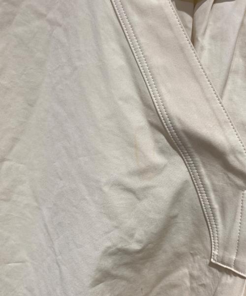 JIL SANDER（ジルサンダー）JIL SANDER (ジルサンダー) ギャザースリーブワンピース アイボリー サイズ:38の古着・服飾アイテム