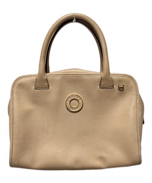 CELINE（セリーヌ）CELINE (セリーヌ) サークルロゴハンドバッグ アイボリーの古着・服飾アイテム