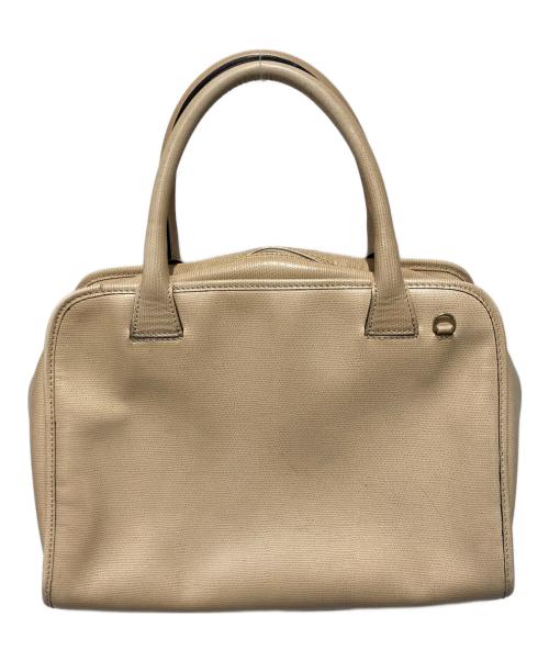 CELINE（セリーヌ）CELINE (セリーヌ) サークルロゴハンドバッグ アイボリーの古着・服飾アイテム