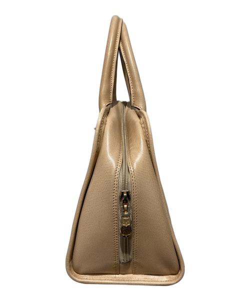 CELINE（セリーヌ）CELINE (セリーヌ) サークルロゴハンドバッグ アイボリーの古着・服飾アイテム