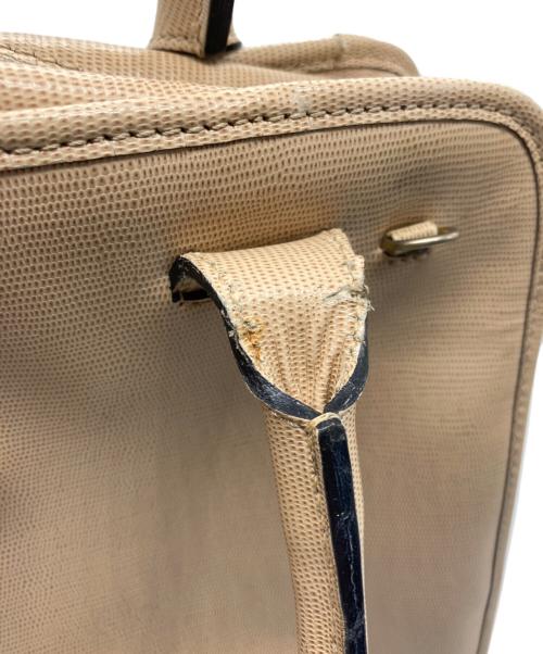 CELINE（セリーヌ）CELINE (セリーヌ) サークルロゴハンドバッグ アイボリーの古着・服飾アイテム