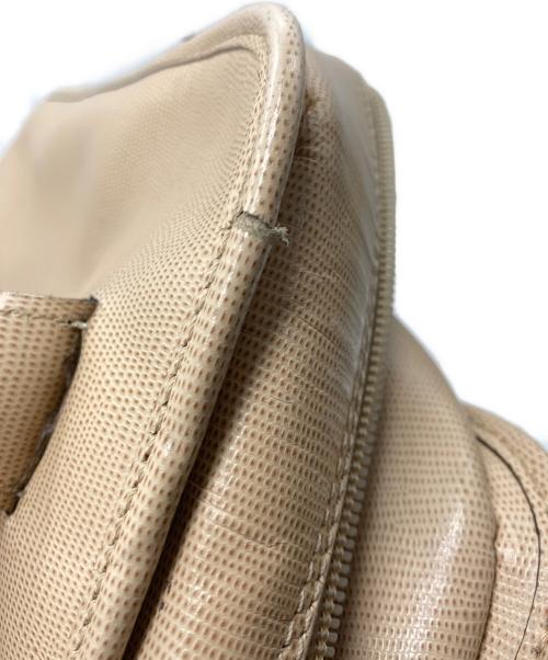 CELINE（セリーヌ）CELINE (セリーヌ) サークルロゴハンドバッグ アイボリーの古着・服飾アイテム