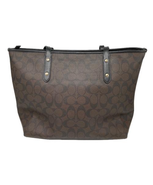 COACH（コーチ）COACH (コーチ) トートバッグ ブラウンの古着・服飾アイテム
