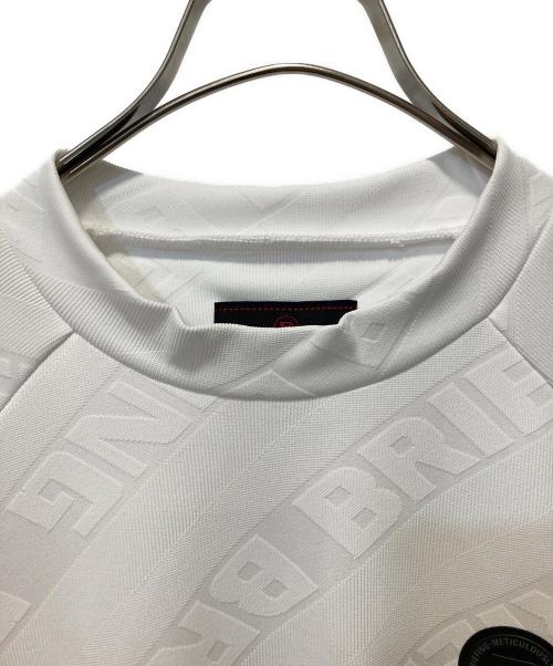 BRIEFING GOLF（ブリーフィング ゴルフ）BRIEFING GOLF (ブリーフィング ゴルフ) ハイネックシャツ ホワイト サイズ:Mの古着・服飾アイテム
