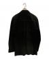 COMME CA DU MODE MEN (コムサデモードメン) スウェードレザーテーラードジャケット ブラック サイズ:2：7000円
