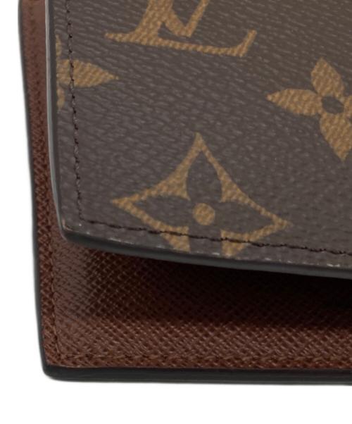 LOUIS VUITTON（ルイ ヴィトン）LOUIS VUITTON (ルイ ヴィトン) 2つ折り財布 ブラウンの古着・服飾アイテム