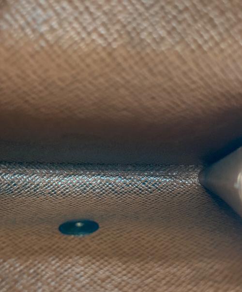 LOUIS VUITTON（ルイ ヴィトン）LOUIS VUITTON (ルイ ヴィトン) 2つ折り財布 ブラウンの古着・服飾アイテム