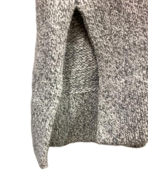 theory（セオリー）theory (セオリー) Felted Mouline CN Side Slit PO グレー サイズ:Sの古着・服飾アイテム