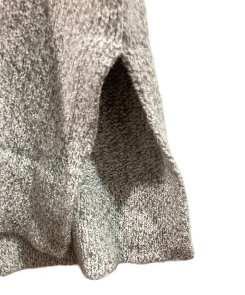 theory（セオリー）theory (セオリー) Felted Mouline CN Side Slit PO グレー サイズ:Sの古着・服飾アイテム