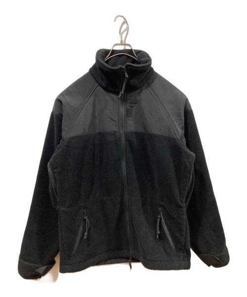 US ARMY（ユーエスアーミー）US ARMY (ユーエスアーミー) フリースジャケット ブラック サイズ:Sの古着・服飾アイテム