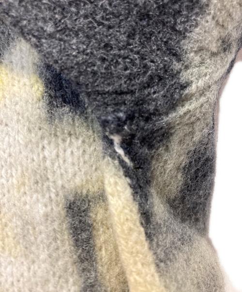 PRADA（プラダ）PRADA (プラダ) Village Print Wool Sweater ベージュ×ブラック サイズ:46の古着・服飾アイテム