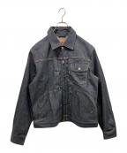 45Rフォーティファイブ・アール）の古着「ライ麦デニムの908クロスビーGジャン（ 一張羅）」｜インディゴ