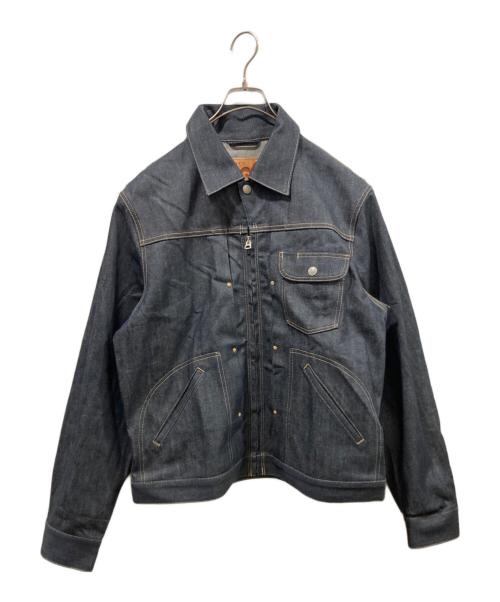 45R（フォーティファイブ・アール）45R (フォーティファイブ・アール) ライ麦デニムの908クロスビーGジャン（ 一張羅） インディゴ サイズ:3の古着・服飾アイテム