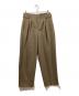 MAISON KITSUNE（メゾンキツネ）の古着「スラックス」｜ブラウン