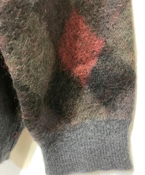 stein（シュタイン）stein (シュタイン) KID MOHAIR ARGYLE CARDIGAN マルチカラー サイズ:Sの古着・服飾アイテム