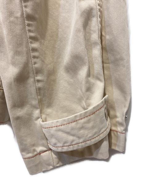 CARNE BOLLENTE（カルネボレンテ）Carne Bollente (カルネボレンテ) ワッペンワークジャケット ベージュ サイズ:Sの古着・服飾アイテム