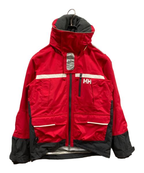 HELLY HANSEN（ヘリーハンセン）HELLY HANSEN (ヘリーハンセン) オーシャンフレイプロジャケット レッド×グレー サイズ:XSの古着・服飾アイテム