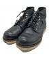 RED WING（レッドウィング）の古着「クラシック ラウンドトゥ プレーントゥ」｜ブラック
