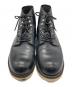 RED WING (レッドウィング) クラシック ラウンドトゥ プレーントゥ ブラック サイズ:25：21000円