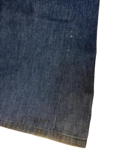 U'S NAVY（アメリカ海軍）U'S NAVY (ユーエスネイビー) 80s  Denim Sailor Pants インディゴ サイズ:36XLの古着・服飾アイテム