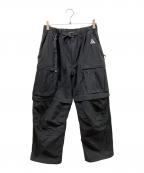 NIKE ACGナイキエーシージー）の古着「Smith Summit カーゴパンツ」｜ブラック
