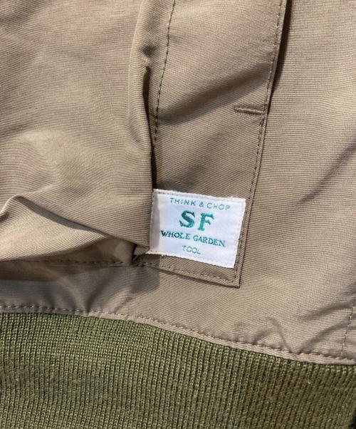 SASSAFRAS（ササフラス）SASSAFRAS (ササフラス) D/C Armor ジャケット カーキ サイズ:Lの古着・服飾アイテム