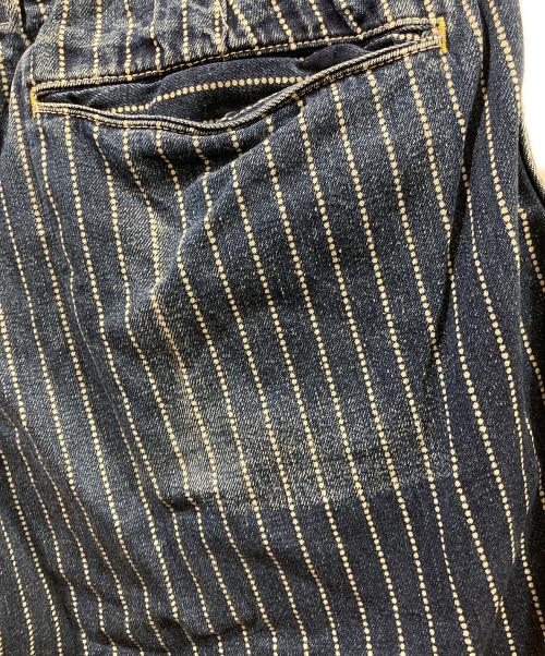 SUGAR CANE（シュガーケーン）SUGAR CANE (シュガーケーン) ヒッコリーパンツ インディゴ サイズ:W32の古着・服飾アイテム