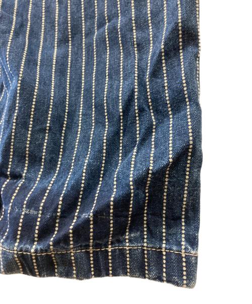 SUGAR CANE（シュガーケーン）SUGAR CANE (シュガーケーン) ヒッコリーパンツ インディゴ サイズ:W32の古着・服飾アイテム