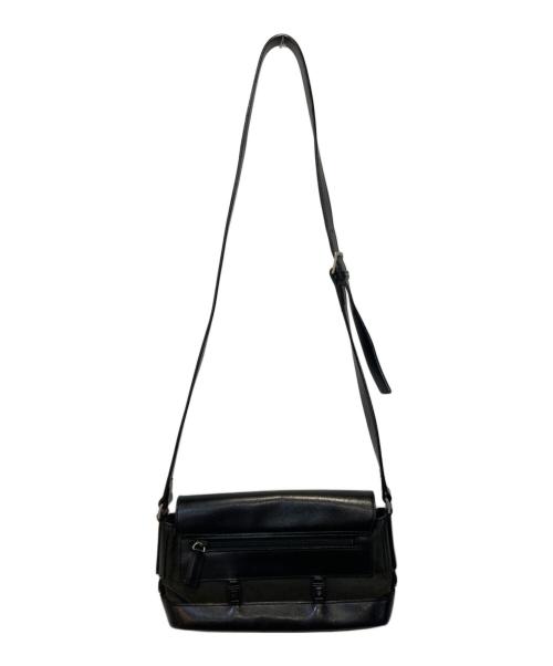 Jean Paul GAULTIER（ジャンポールゴルチェ）Jean Paul GAULTIER (ジャンポールゴルチェ) レザー切替ショルダーバッグ ブラックの古着・服飾アイテム