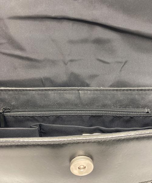 Jean Paul GAULTIER（ジャンポールゴルチェ）Jean Paul GAULTIER (ジャンポールゴルチェ) レザー切替ショルダーバッグ ブラックの古着・服飾アイテム