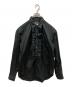 COMME des GARCONS HOMME DEUX（コムデギャルソン オム ドゥ）の古着「フリルシャツ」｜ブラック