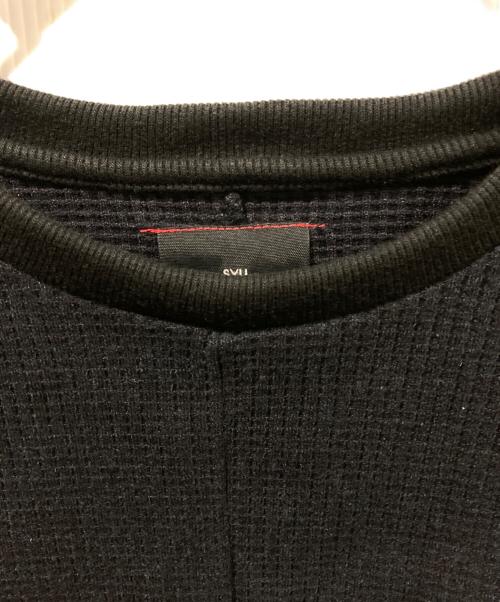 SYU.HOMME/FEMM（シュウオムフェム）SYU.HOMME/FEMM (シュウオムフェム) Mulch Shrink long sleeves ブラック サイズ:1の古着・服飾アイテム