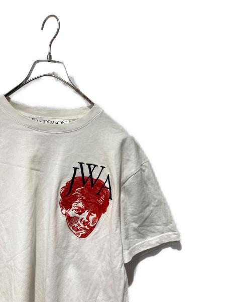 J.W.ANDERSON（ジェイダブリューアンダーソン）J.W.ANDERSON (ジェイダブリューアンダーソン) Tシャツ ホワイト サイズ:Mの古着・服飾アイテム