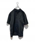 HYEIN SEOヘインソ）の古着「半袖シャツ」｜ブラック
