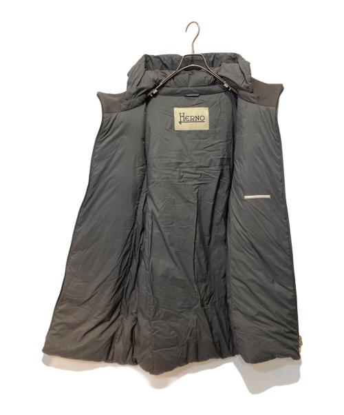 HERNO（ヘルノ）HERNO (ヘルノ) ドッキング ダウンコート グレー サイズ:40の古着・服飾アイテム