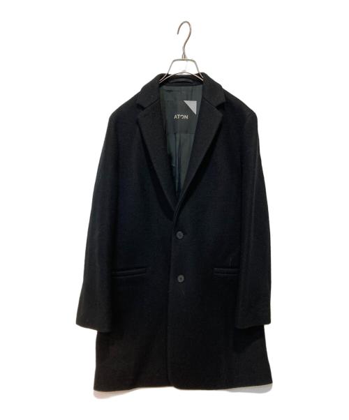 ATON（エイトン）ATON (エイトン) SUPER140S BOUMOU MELTO ブラック サイズ:1の古着・服飾アイテム