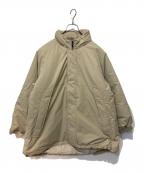 SLOBE IENAスローブ イエナ）の古着「ポリエステルタッサー中綿モンスターパーカーブルゾン」｜ベージュ