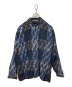 ISSEY MIYAKEイッセイミヤケ）の古着「長袖シャツ」｜ネイビー