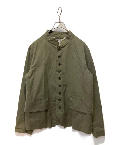 HERVIER PRODUCTIONS（エルヴィエ・プロダクションズ）hervier productions (エルヴィエ・プロダクションズ) スタンドカラージャケット グリーン サイズ:不明の古着・服飾アイテム