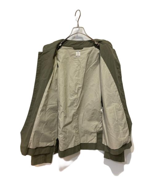 HERVIER PRODUCTIONS（エルヴィエ・プロダクションズ）hervier productions (エルヴィエ・プロダクションズ) スタンドカラージャケット グリーン サイズ:不明の古着・服飾アイテム