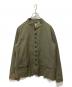 hervier productions（エルヴィエ・プロダクションズ）の古着「スタンドカラージャケット」｜グリーン