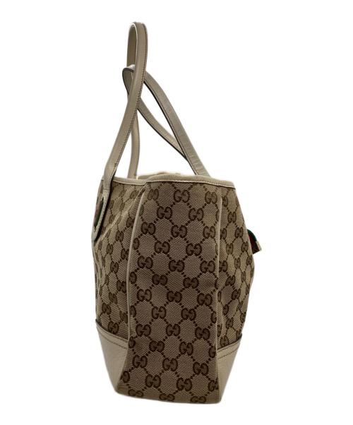 GUCCI（グッチ）GUCCI (グッチ) プリンシートートバッグ ブラックの古着・服飾アイテム