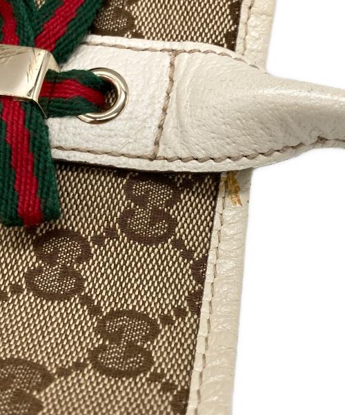 GUCCI（グッチ）GUCCI (グッチ) プリンシートートバッグ ブラックの古着・服飾アイテム