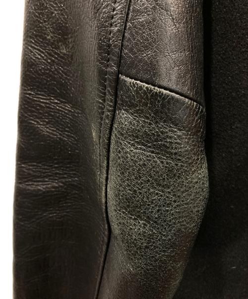 SOPHNET.（ソフネット）SOPHNET. (ソフネット) レザー切替ジャケット ブラック サイズ:Mの古着・服飾アイテム