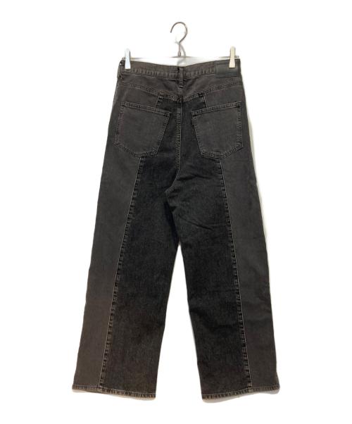 jieda（ジエダ）Jieda (ジエダ) Switching Zip Denim Pants グレー サイズ:1の古着・服飾アイテム