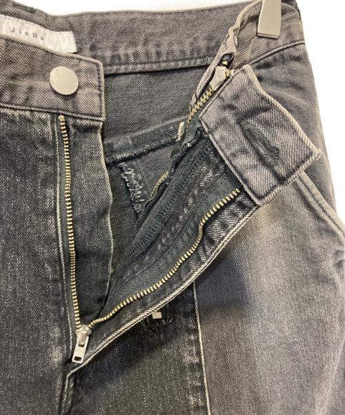 jieda（ジエダ）Jieda (ジエダ) Switching Zip Denim Pants グレー サイズ:1の古着・服飾アイテム