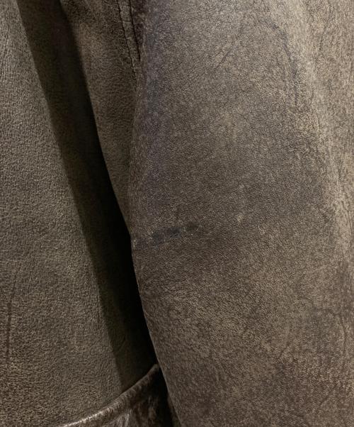 GLOBAL IDENTITY（グローバル アイデンティティ）GLOBAL IDENTITY (グローバル アイデンティティ) A-2フライトジャケット ブラウン サイズ:Mの古着・服飾アイテム