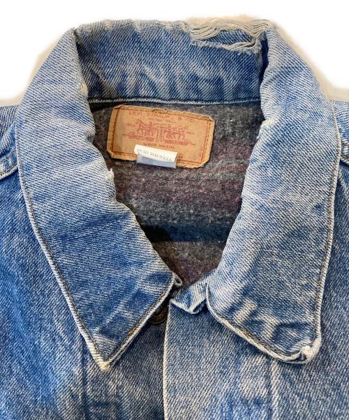 LEVI'S（リーバイス）LEVI'S (リーバイス) インナーブランケットデニムジャケット インディゴ サイズ:40の古着・服飾アイテム