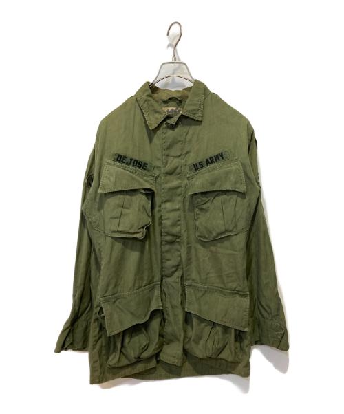 US ARMY（ユーエスアーミー）US ARMY (ユーエスアーミー) 60’S ジャングルファティーグジャケット オリーブ サイズ:XSMALL -REGULARの古着・服飾アイテム