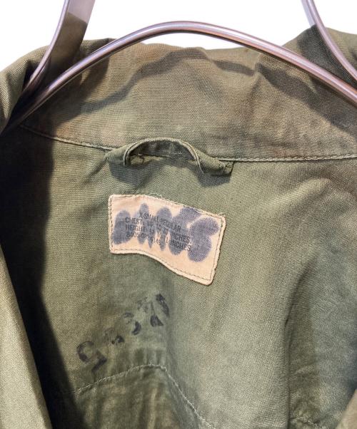 US ARMY（ユーエスアーミー）US ARMY (ユーエスアーミー) 60’S ジャングルファティーグジャケット オリーブ サイズ:XSMALL -REGULARの古着・服飾アイテム